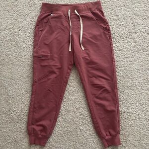 Figs Womens Zamora Jogger scrub pant in mauve